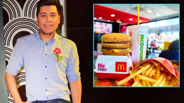 Vegan convins până mai ieri, tânărul din imagine a mâncat de la McDonald's, imediat după ce l-a mușcat un câine și s-a simțit trădat de animale