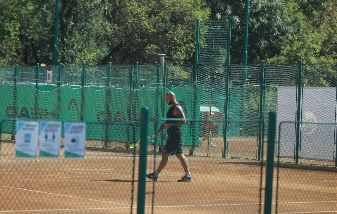 Giani Kiriță s-a ”încins” la tenis cu Vincenzo, nepotul lui Joshua Castellano