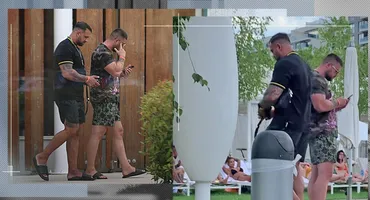 Alex Bodi și-a dat întâlnire cu ”frații” lui la piscină, dar a finalizat cu o... Narghilea în ploaie!