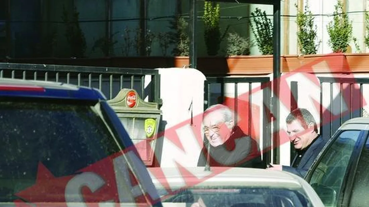 Greii fotbalului plus o punga cu bani, intalnire secreta la Lido