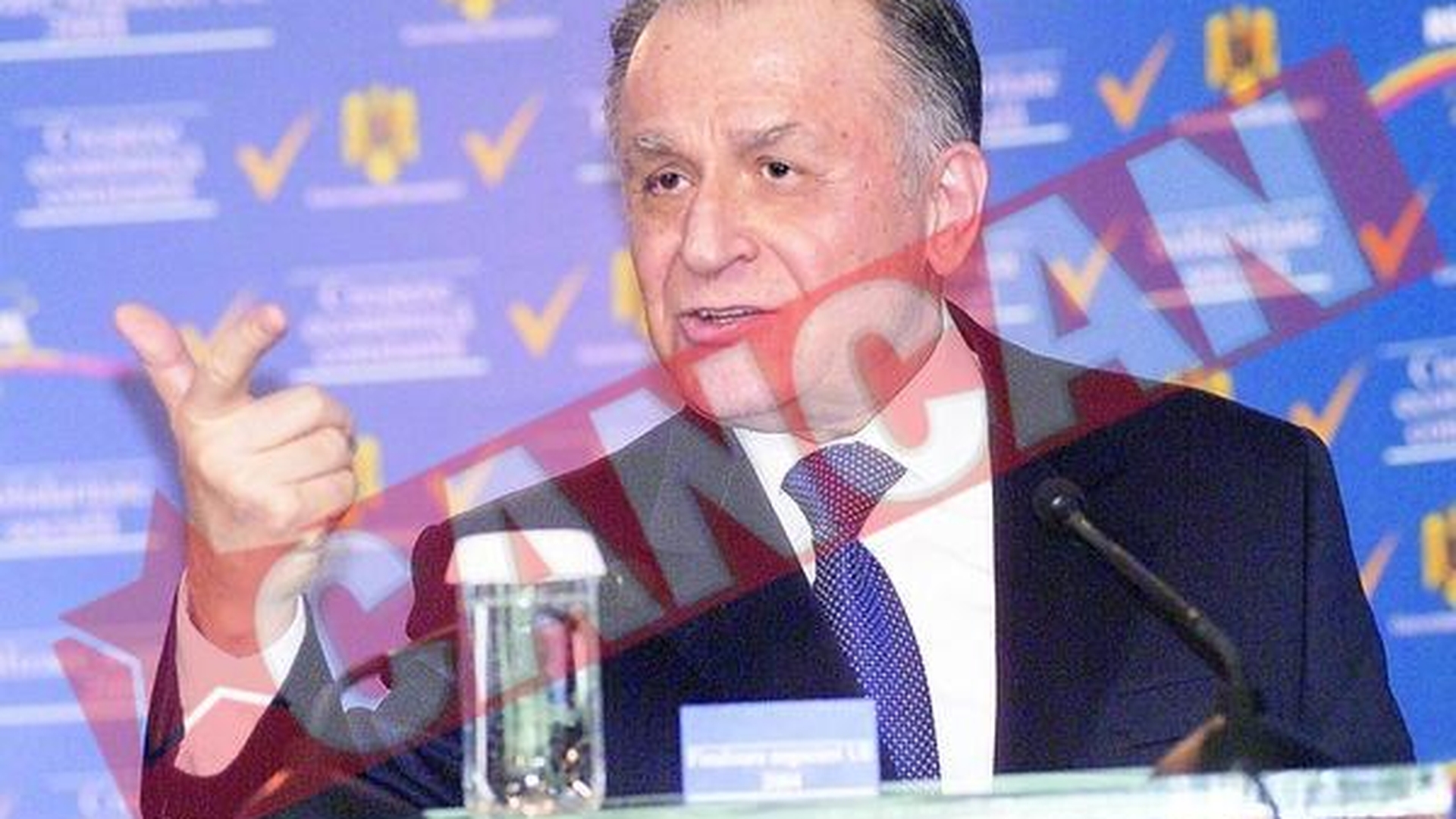 Iliescu se jura ca n-a calcat la "Golden Blitz"