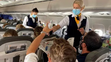 Panică la bordul unui avion cu 200 de persoane: ”O femeie a fost aruncată la pământ”