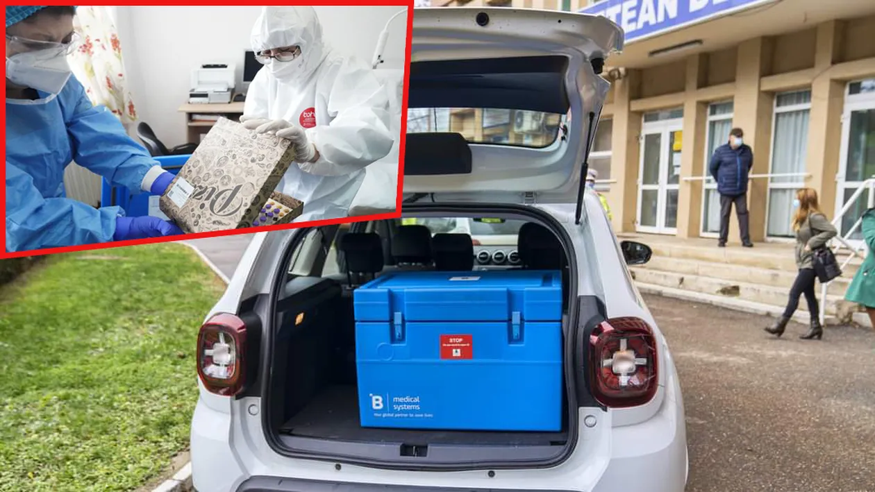 Dozele de vaccin anti-COVID au ajuns în cutii de pizza la Spitalul Județean din Slobozia. Explicațiile incredibile ale lui Valeriu Gherghiță