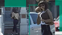 Denise Rifai a „blocat” traficul când a apărut! Și când renunță la toc e mega-hot!