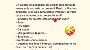 BANC | Un băiețel e mutat de mama sa la o școală cu pretenții: "Mihăiță, câte anotimpuri sunt?"
