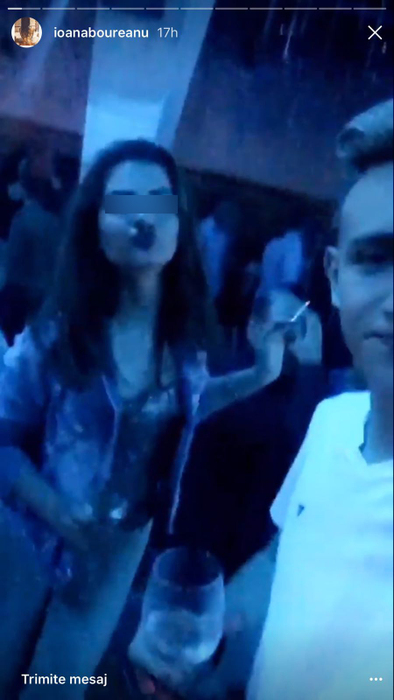 Ioana Boureanu a făcut-o lată la Breeze în timp ce tatăl ei se află în arest