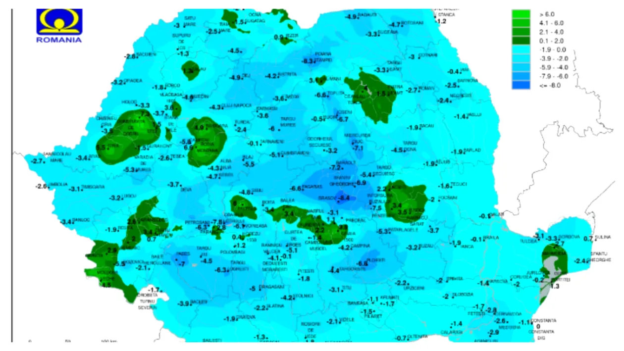 Alertă ANM de ultima oră! Avertizare de vreme severă imediată în aceste zone