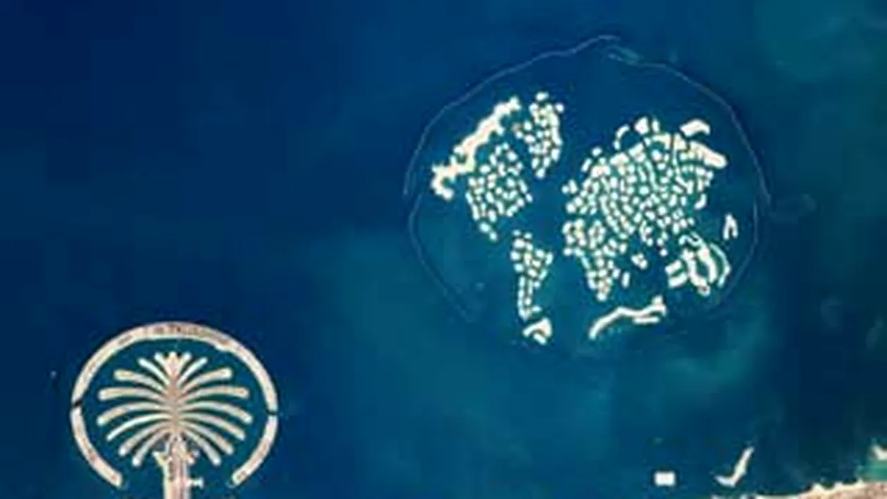 Insulele artificiale din Dubai incep sa se scufunde