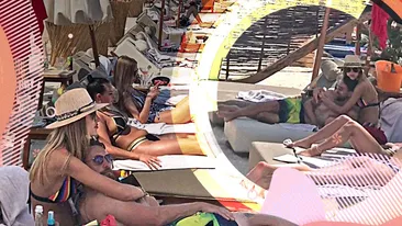 Sexy-manechina l-a luat ”ostatic”, pe plajă, pe Dani Oțil!