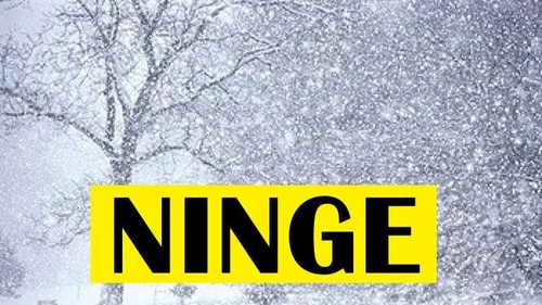 Ninge la această oră în România! Orașul unde au apărut primii fulgi de nea pe 16 aprilie 2019