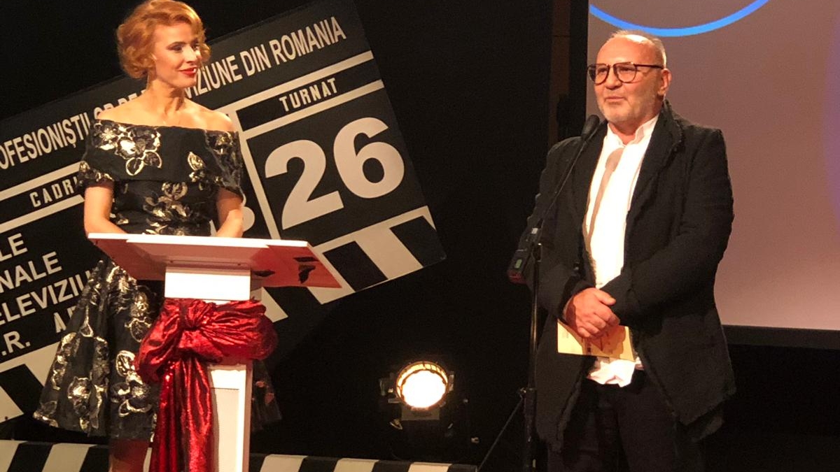 Octavian Hoandră a fost premiat de Asociația Profesioniștilor de Televiziune din România