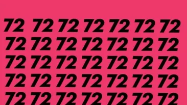 Iluzie optică virală | Identificați numărul 27 ascuns printre 72