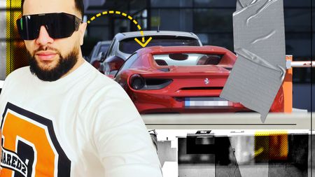 Tzancă a făcut furori cu bolidul la nunta lui Salam, dar în Pipera s-a pus STOP! CANCAN.RO are toate detaliile… ”Jmecheria” cu Ferrari a picat!