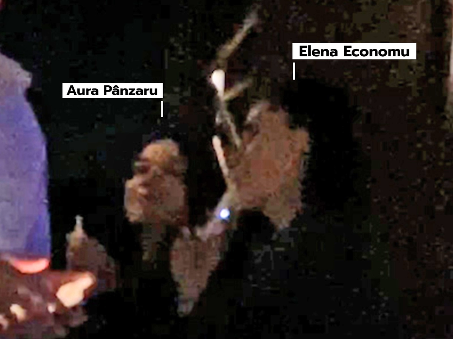 Aura Pânzaru se distrează pe cinste cu Elena Economu (SURSĂ FOTO: CANCAN.RO)