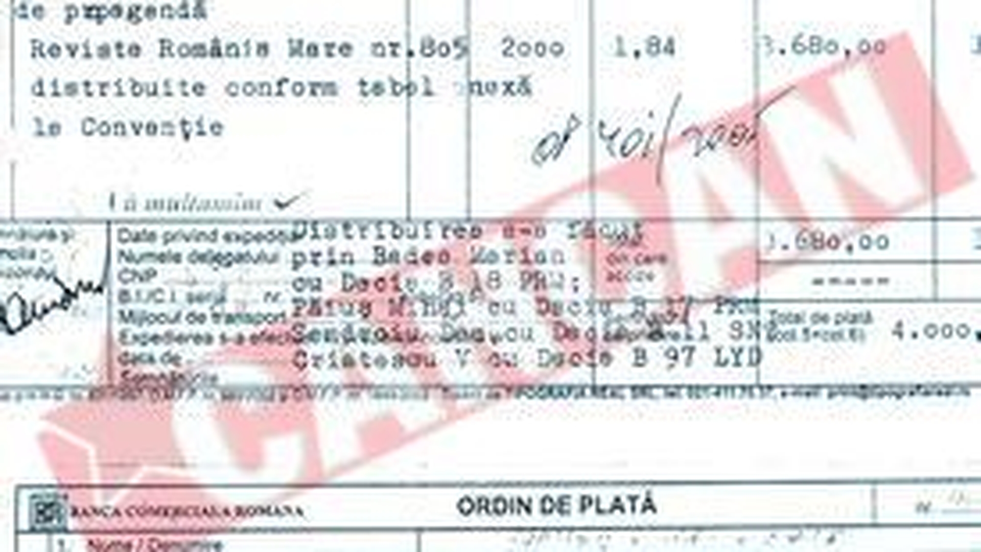 Vadim, acuzat ca face afaceri de familie cu banii PRM