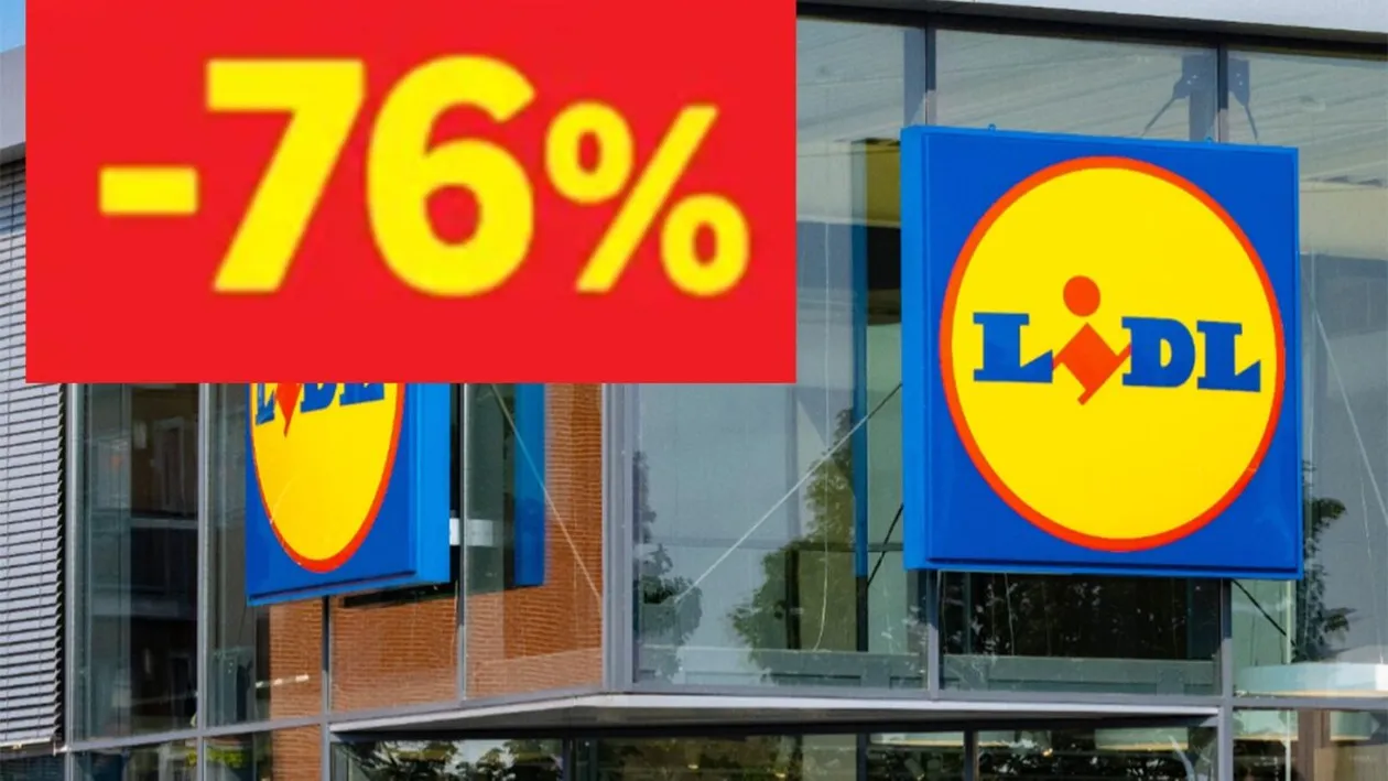 Cea mai mare reducere din 2026 în LIDL. Produsul ieftinit cu 76% începând de astăzi. Costă doar 1.29 lei