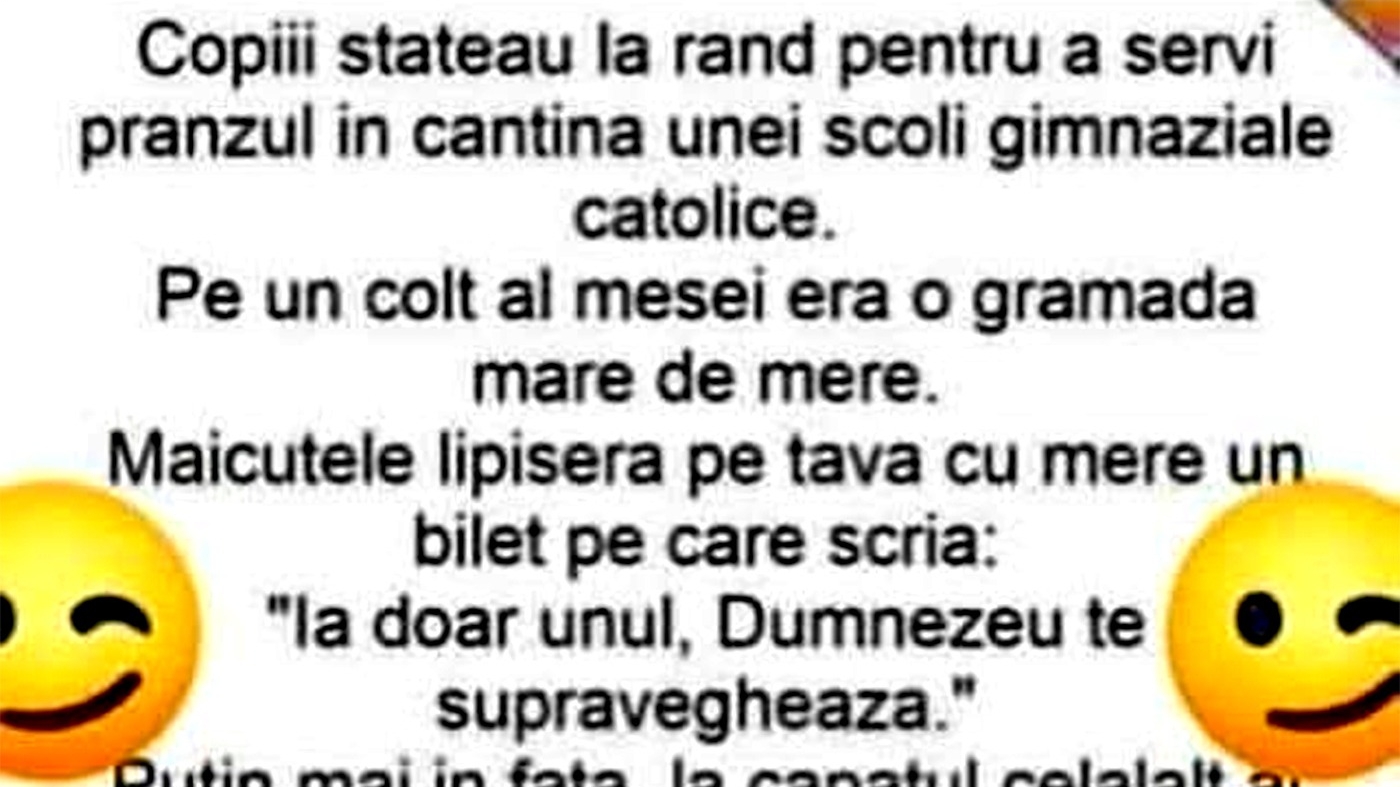 Bancul de weekend | Școala gimnazială catolică