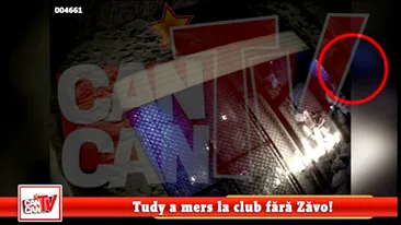 Tudy a mers la club fara Zavo! A dat un tur de recunoastere, deghizat, prin Bucuresti