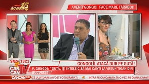 Viorel Gongoi îi desfiintează pe Guţă si pe amanta lui: "Ea e o parasuta si tu o cioara inculta"