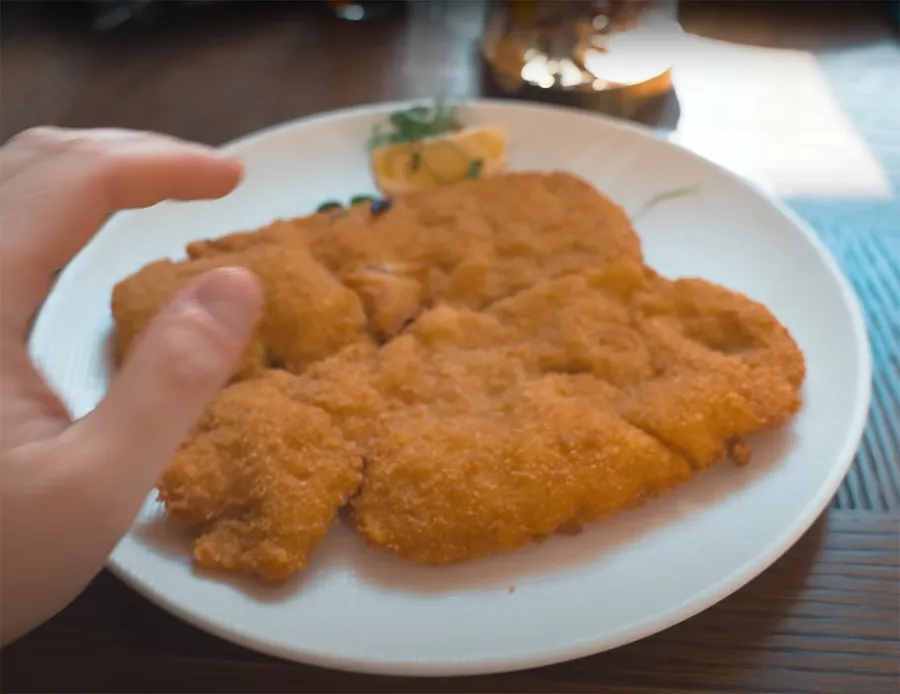 Nelu Cortea șnițel Viena 2