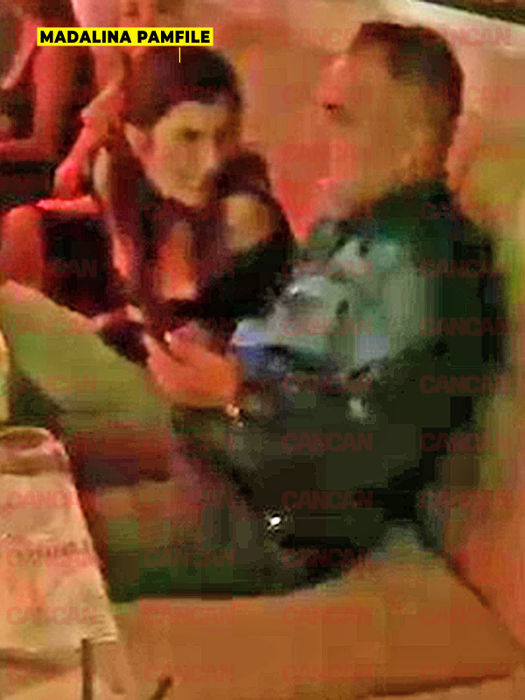 Cei doi au fost surprinși într-un club de manele