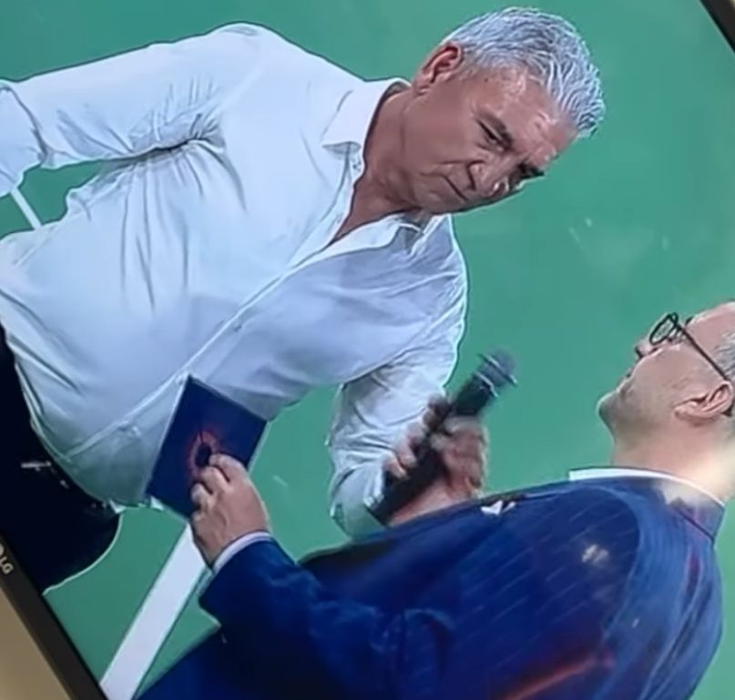Tatăl Simonei Halep pe terenul de tenis alături de fiica lui/ sursă foto: social media