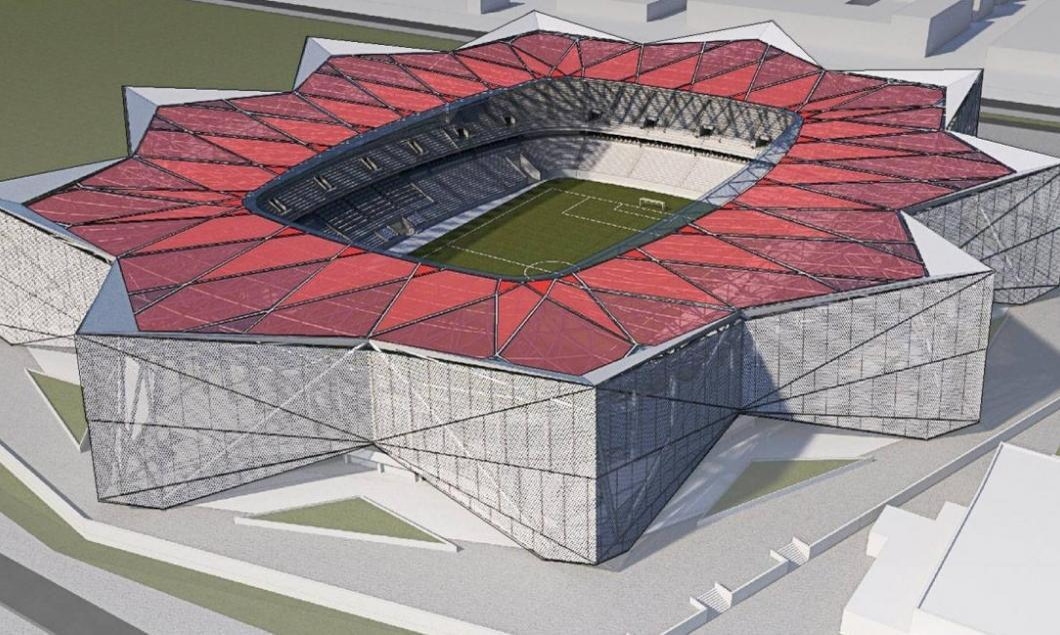 Macheta noului Stadion Steaua