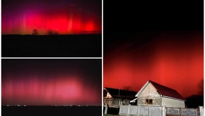 Spectacol pe cerul României! Aurora Boreală, vizibilă în mai multe zone din țară | FOTO