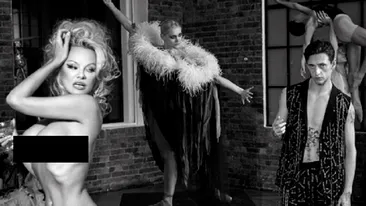 VIDEO & FOTO / La 50 de ani, Pamela Anderson, PICTORIAL NUD cu un dansator tinerel, care o linge pe sâni! Are un corp fenomenal, la fel ca atunci când juca în Baywatch
