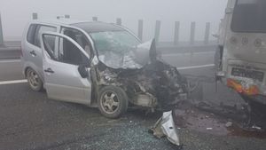 A mai murit o femeie în  accidentul de pe A2.  Sunt 60 de raniti