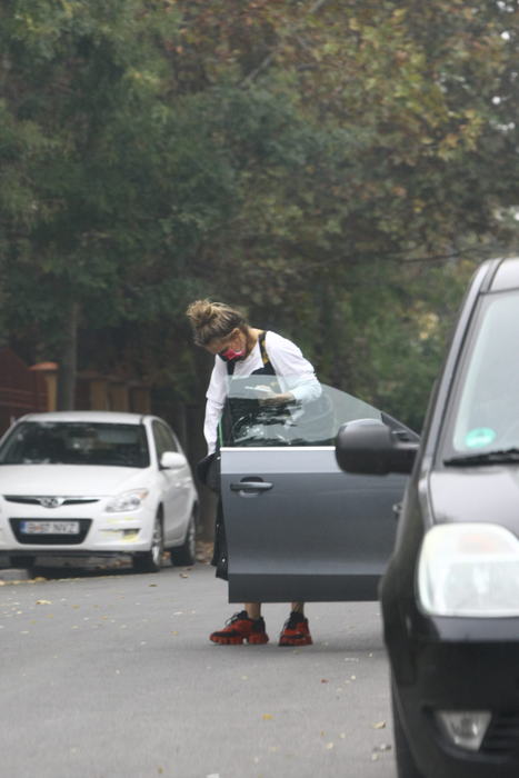 Anna Lesko a ieșit din mașină și s-a îndreptat spre casă