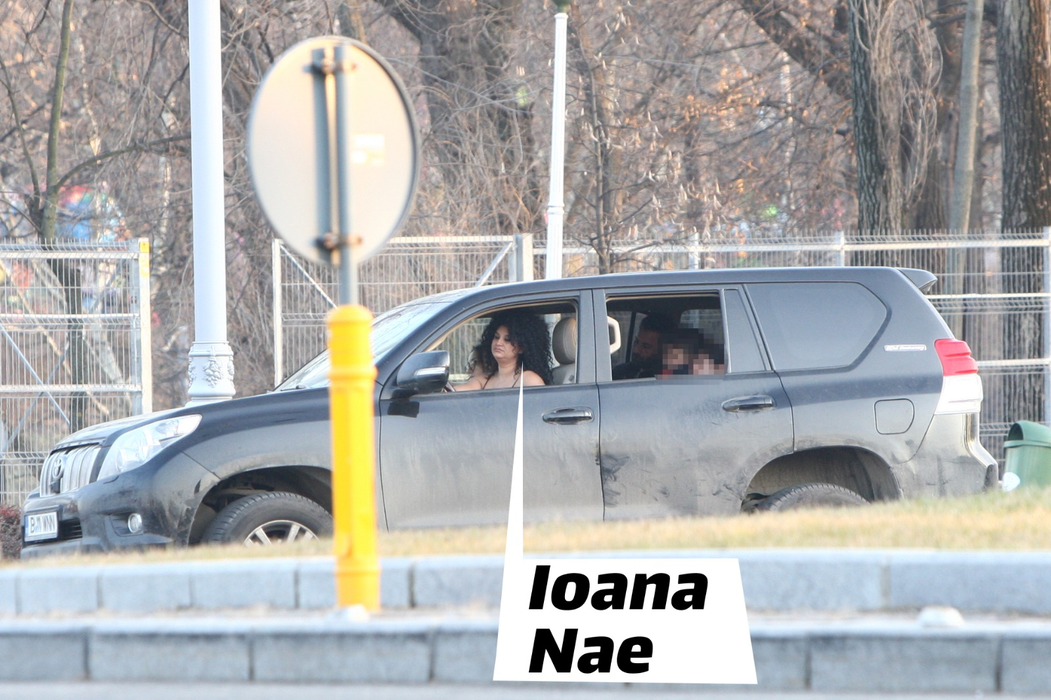 Ioana Nae a fost oprită de un echipaj de la Rutieră