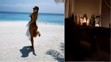 Jasmine Ianțu, complet goală în cadă împreună cu o brunetă sexy? Cum a filmat-o fiica lui Virgil Ianțu pe prietena “misterioasă” | VIDEO