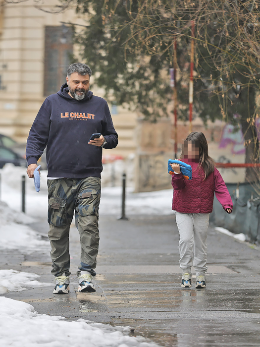 Cu cine a ieșit Grasu XXL în oraș, de Dragobete. Nu-l vezi des în astfel de ipostaze!