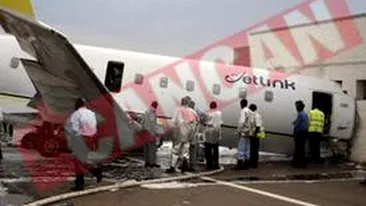 Avion in cladire! Un om a murit si 10 au fost raniti!
