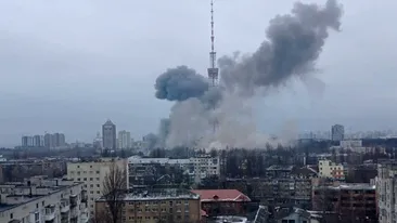 Cinci persoane au murit în atacul care a vizat turnul de televiziune din Kiev