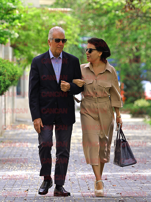 Piero Ferrari și Romina, în drum spre un restaurant din Herăstrău
