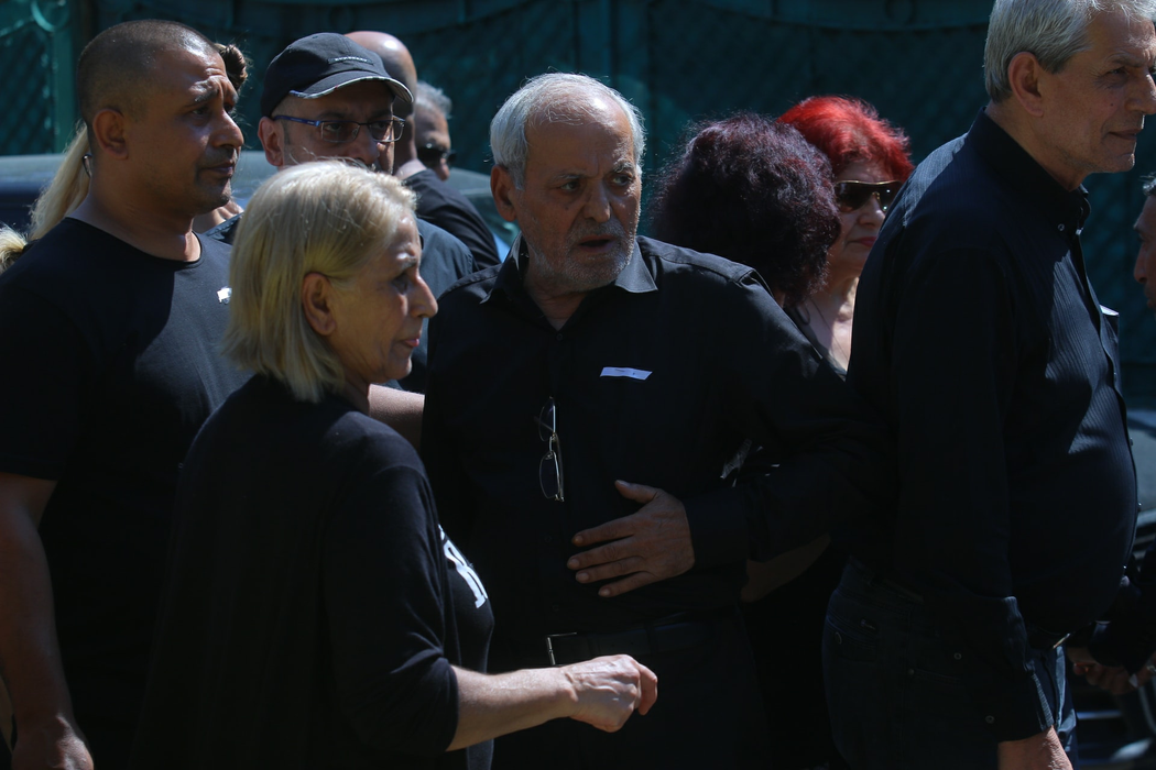 Nelu Ploieșteanu, la înmormântarea fiului