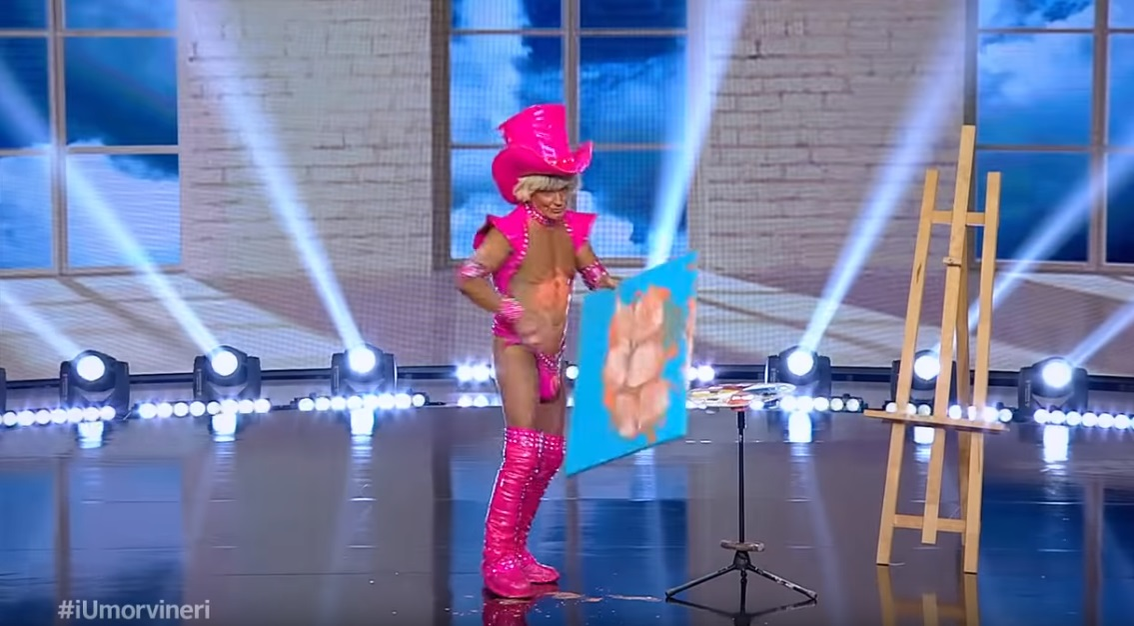 Imagini +18 la iUmor! Cum apare Delia Matache e fără precedent în televiziunea din România