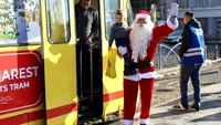 „Tramvaiul colindelor” va circula, timp de trei săptămâni, în Capitală