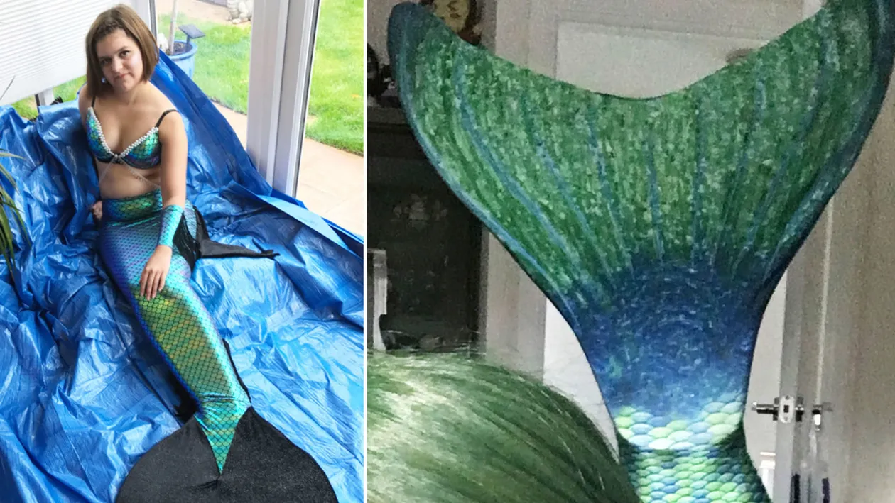 Această sirenă vie a fost dată afară de la o piscină pentru că punea pe toată lumea în pericol. Ce se întâmpla în momentul în care intra în apă