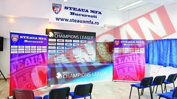 Steaua a imbracat Buzaul in rosu si albastru