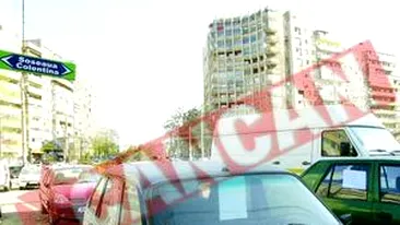 Intersectiile din Capitala, transformate in targuri auto