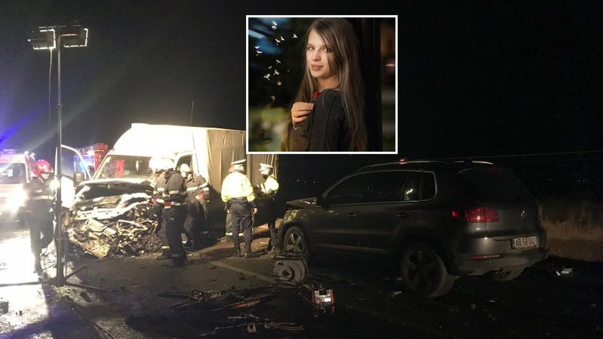 Ea este Larisa, tânăra de 18 ani care a murit împreună cu tatăl ei în accidentul din Sibiu. Care e starea mamei și a surorii sale