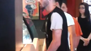 Inainte de a ajunge la Grigoras, Radut a luat masa in oras! Meniu de fuga pentru fostul stelist