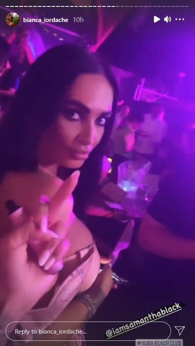 S-a lăsat cu priviri ucigașe? Bianca Iordache, prezentă în clubul în care Alex Bodi s-a distrat cu noua iubită, Justyna Gradek. Atingerile fierbinți nu au lipsit | VIDEO