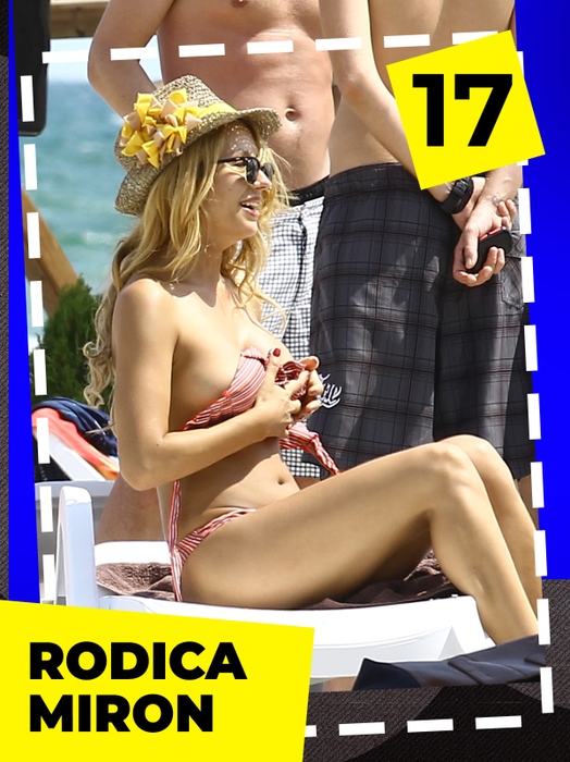 TOP 40 vedete surprinse în cele mai indecente poziţii! Antonia, Roxana Ionescu sau Delia şi-au mângâiat nurii şi… au făcut show total pe litoral!