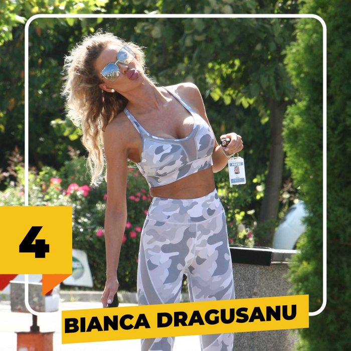 Top 30 sexy-sportive din showbiz. Ce locuri ocupă Anna Lesko, Delia, Bianca Drăgușanu ori Cristina ICH