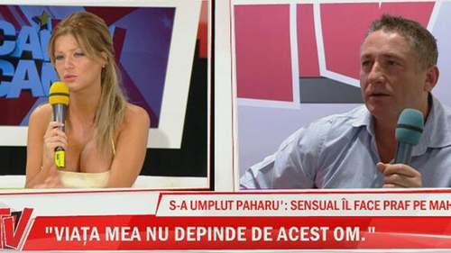Schimb halucinant de replici între Simona Sensual şi Nicu Maharu: "Fă, du-te în p..a mea. Te iubesc"