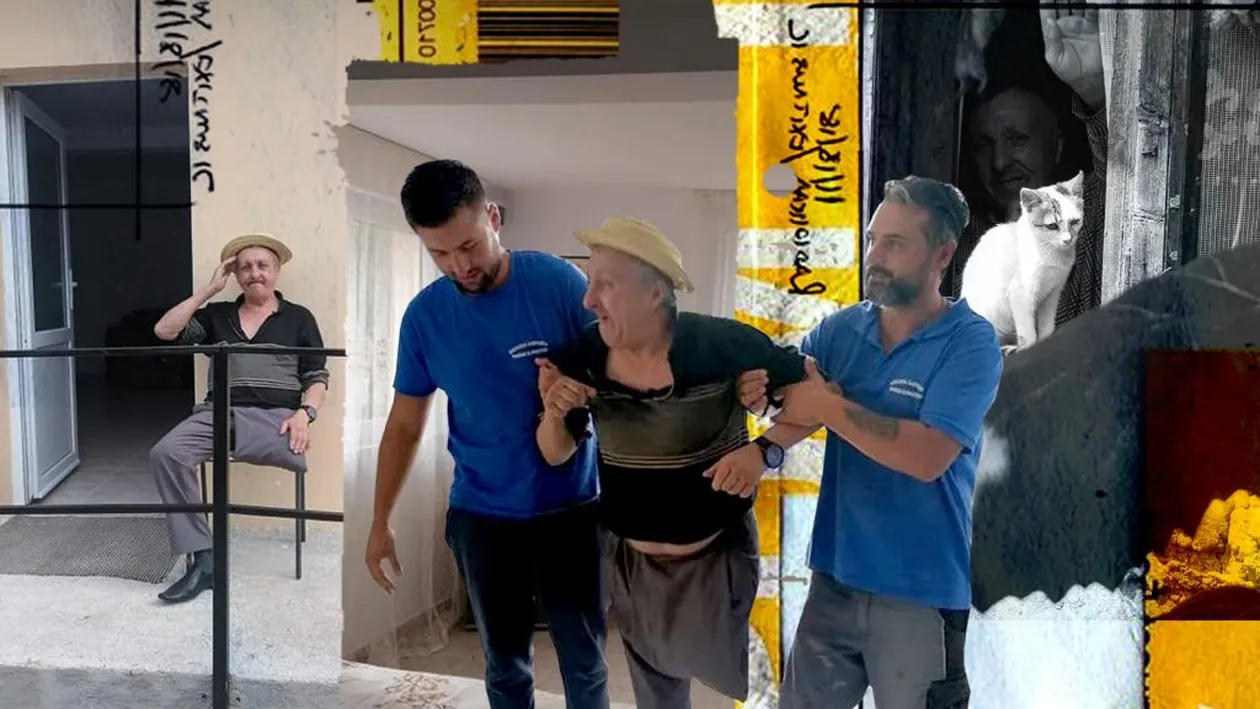 Mai ceva ca în Visuri la Cheie! Cum a primit nea Gheorghe din Bolovani o casă nouă în locul celei care cădea pe el